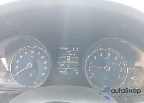 2016 Maserati Granturismo from USA, damaged, VIN ZAM45MMA5G0173239